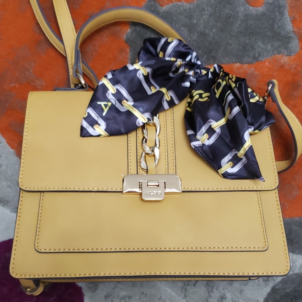 Aldo yellow purse